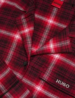 HUGO FLANNEL CHECK_SHIRT - Överdelar|Kvinnor Pyjamas & Loungewear