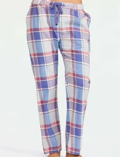 Kvinnor Damella of Sweden Pyjamas & Loungewear|Flannel pyjamas trousers - Nederdelar