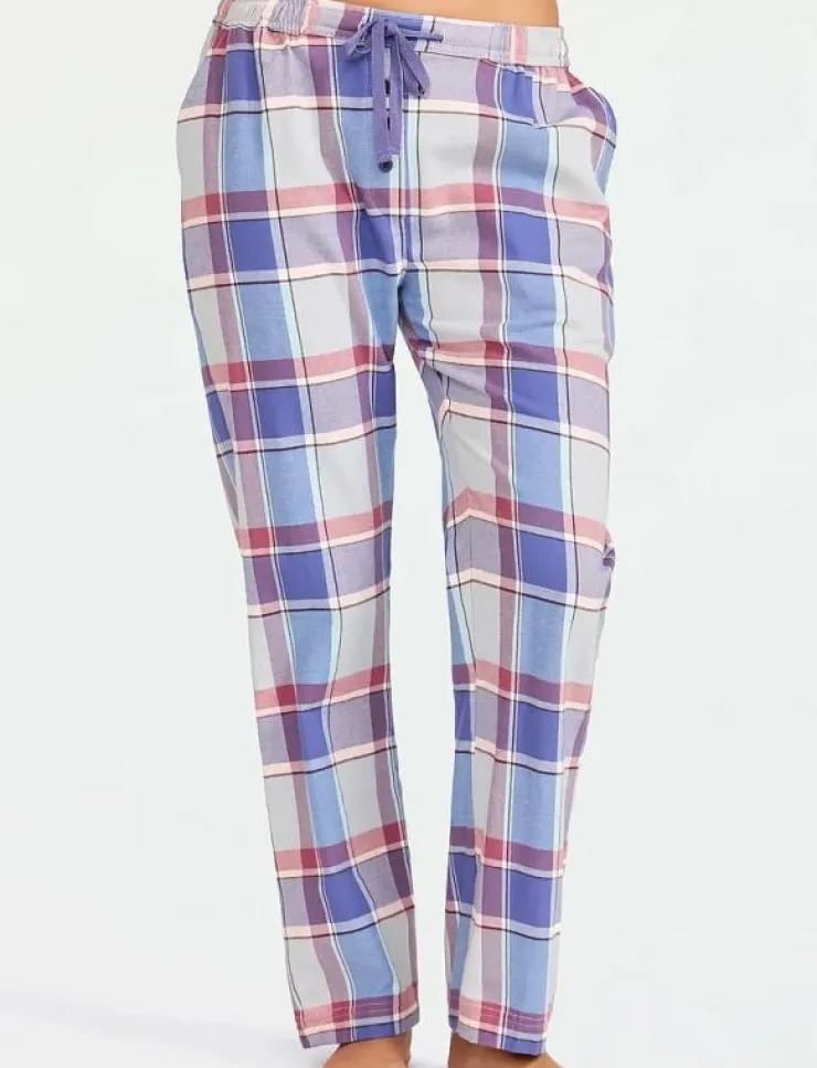 Kvinnor Damella of Sweden Pyjamas & Loungewear|Flannel pyjamas trousers - Nederdelar