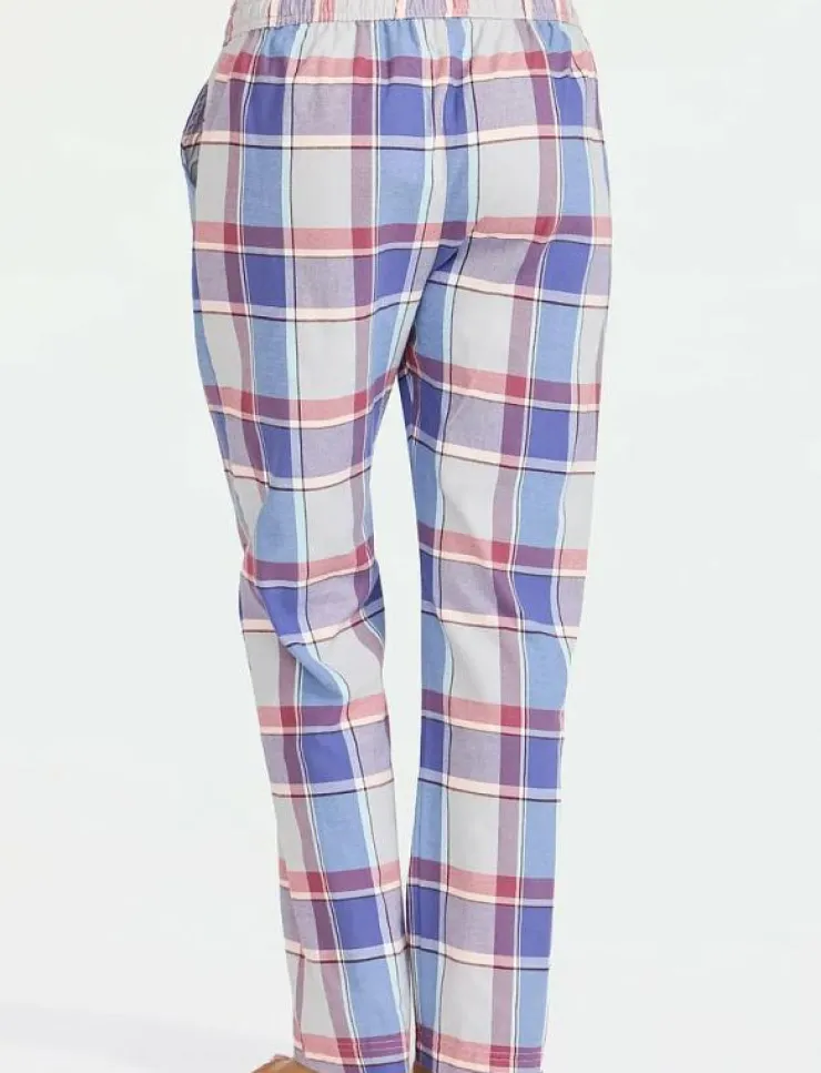 Kvinnor Damella of Sweden Pyjamas & Loungewear|Flannel pyjamas trousers - Nederdelar