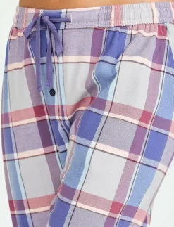 Kvinnor Damella of Sweden Pyjamas & Loungewear|Flannel pyjamas trousers - Nederdelar