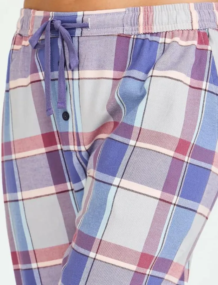 Kvinnor Damella of Sweden Pyjamas & Loungewear|Flannel pyjamas trousers - Nederdelar