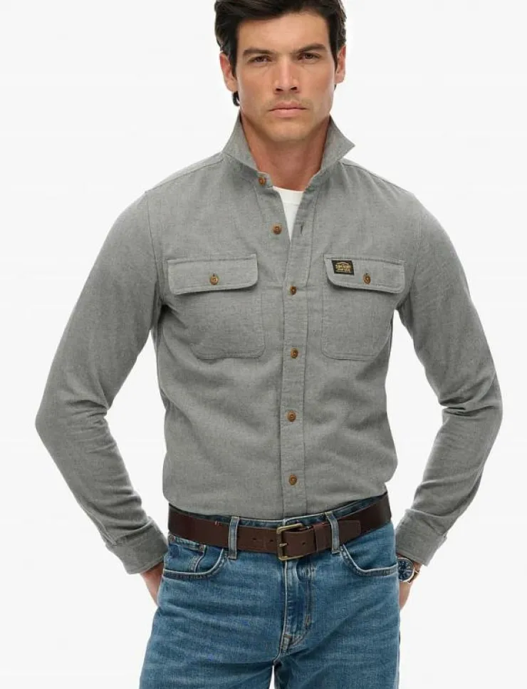 Superdry Overshirts|FLANNEL WORKWEAR SHIRT - Flanellskjortor