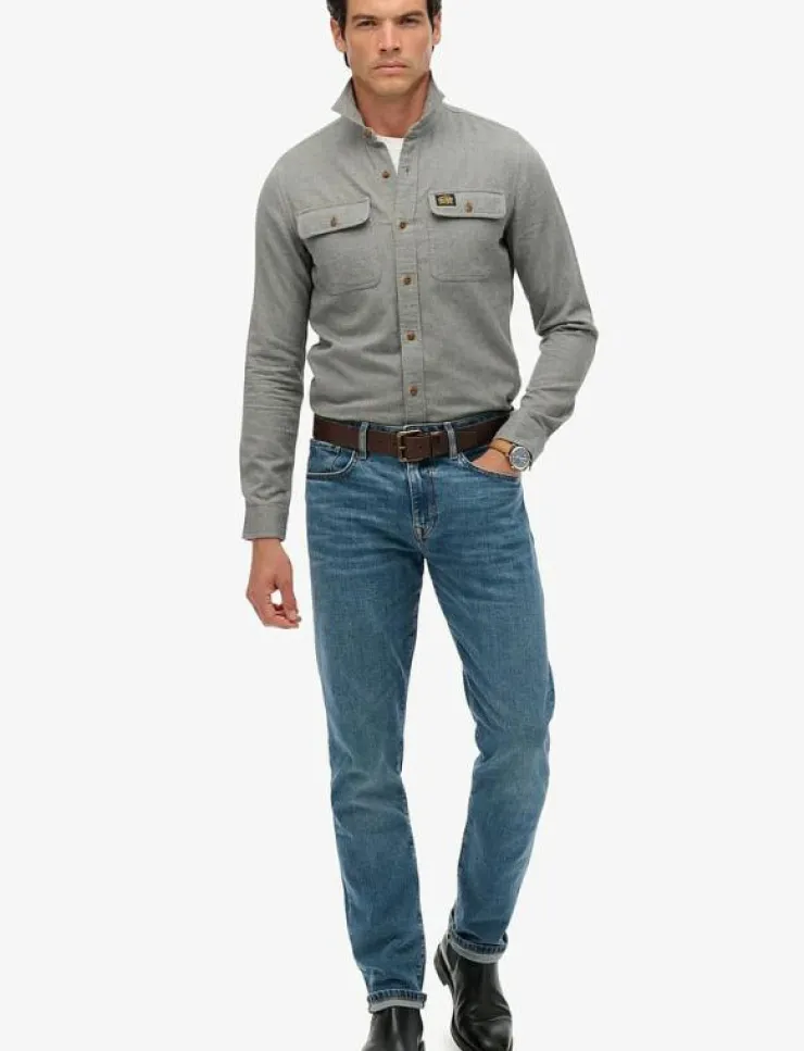 Superdry Overshirts|FLANNEL WORKWEAR SHIRT - Flanellskjortor