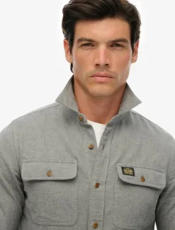 Superdry Overshirts|FLANNEL WORKWEAR SHIRT - Flanellskjortor