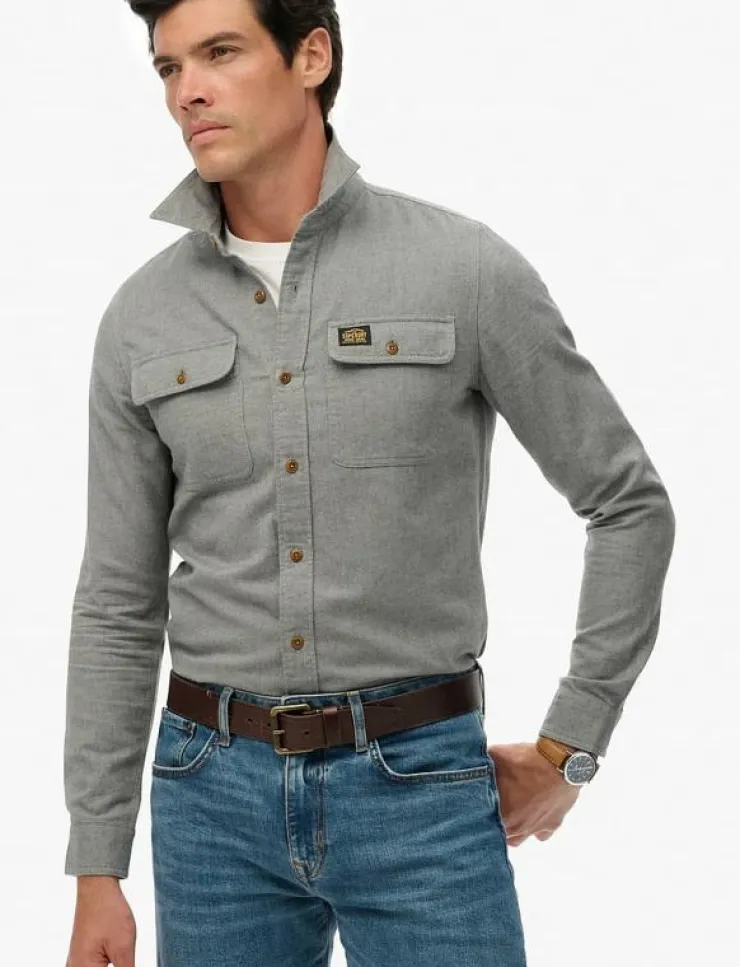 Superdry Overshirts|FLANNEL WORKWEAR SHIRT - Flanellskjortor