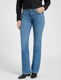 Kvinnor Lee Jeans Denimkläder|Jeans|FLAP POCKET JESSICA - Boot cut Jeans