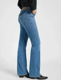Kvinnor Lee Jeans Denimkläder|Jeans|FLAP POCKET JESSICA - Boot cut Jeans