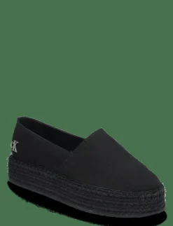 Kvinnor Calvin Klein Espadrillos|FLATFORM ESDPARILLE MG/HDW - Platta espadriller