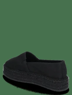 Kvinnor Calvin Klein Espadrillos|FLATFORM ESDPARILLE MG/HDW - Platta espadriller