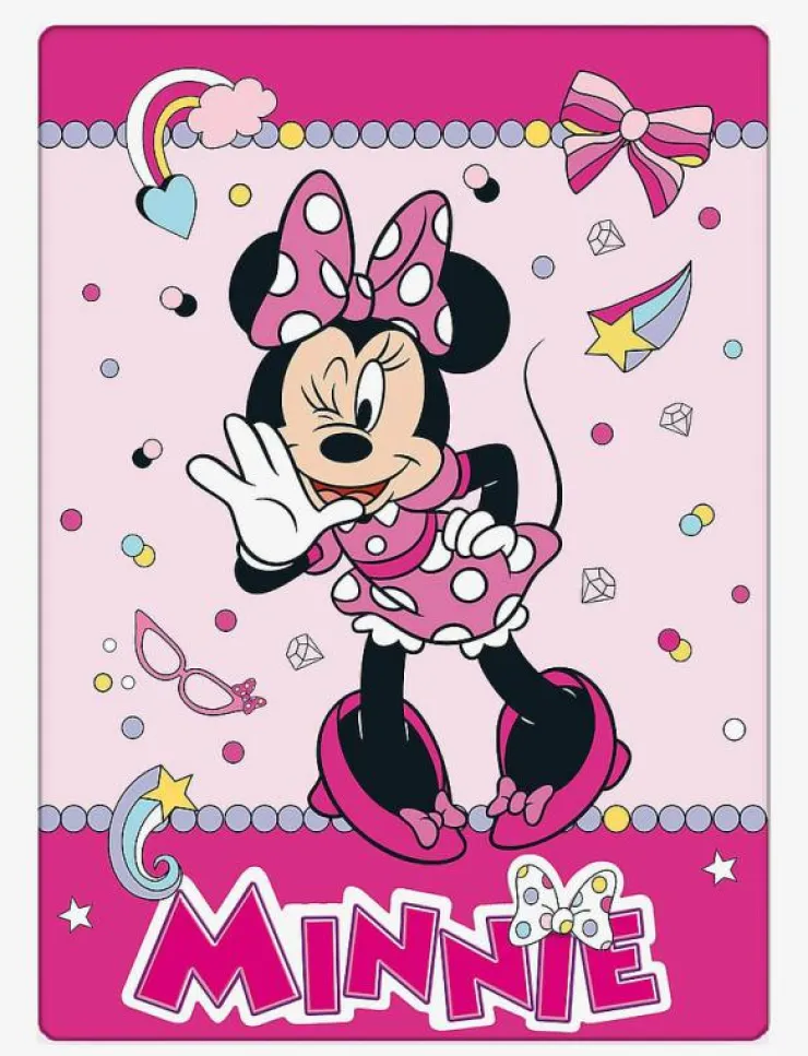 Barn BrandMac Sova|Sova|Fleece - Minnie 1007 - 100x140 cm - Filtar & täcken