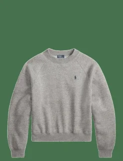 Kvinnor Polo Ralph Lauren Sweatshirts|Fleece Crewneck - Sweatshirts