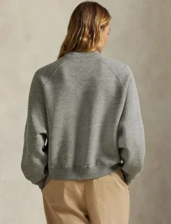 Kvinnor Polo Ralph Lauren Sweatshirts|Fleece Crewneck - Sweatshirts