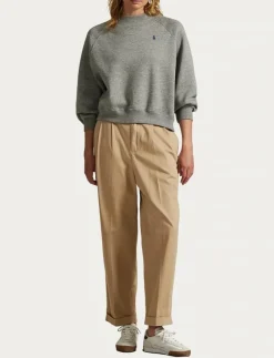 Kvinnor Polo Ralph Lauren Sweatshirts|Fleece Crewneck - Sweatshirts