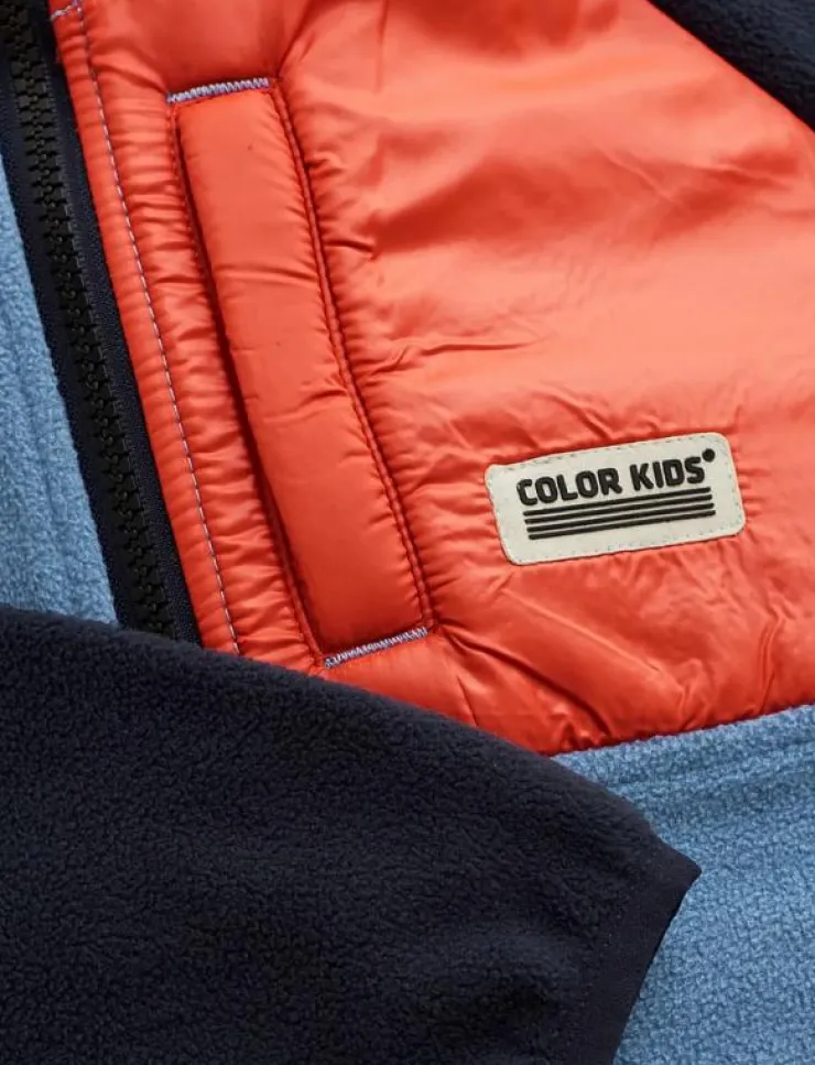 Barn Color Kids Fleecekläder|Fleece Jacket - Anorak - Jackor