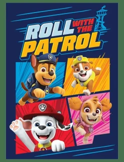 Barn BrandMac Sova|Sova|Fleece Paw Patrol - PP 1055 - Filtar & täcken