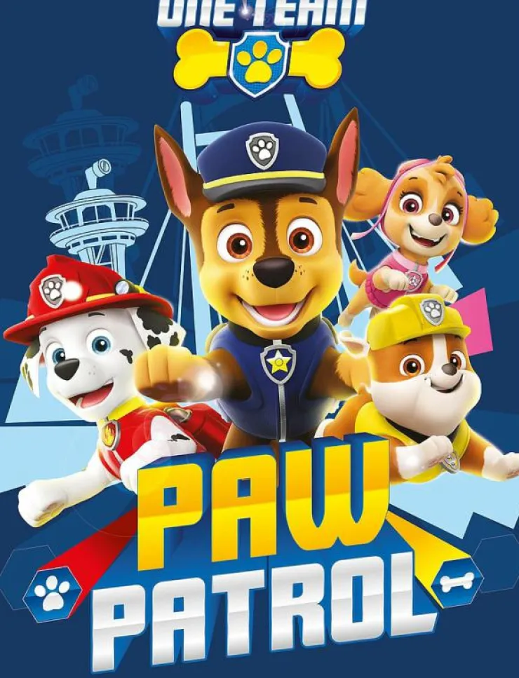 BrandMac Fleece Paw Patrol - PP 1046 B - 100x140 cm - Filtar & täcken|Barn Sova|Sova
