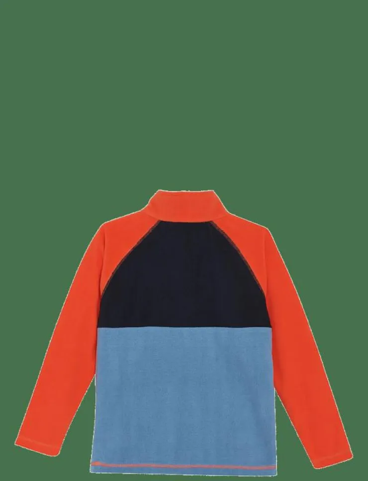 Color Kids Fleece Pulli - Colorblock - Jackor|Barn Fleecekläder