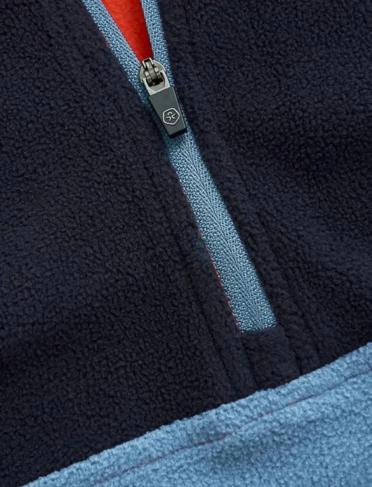 Color Kids Fleece Pulli - Colorblock - Jackor|Barn Fleecekläder