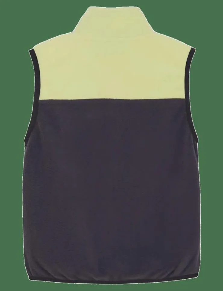 Barn Color Kids Västar|Fleece Waistcoat - Colorblock - Väst