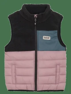 Barn Color Kids Västar|Fleece Waistcoat W. Quilt - Väst