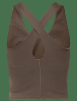 Girlfriend Collective Float Zoe Tank, Cross-Back - Linnen|Kvinnor Toppar & T-Shirts