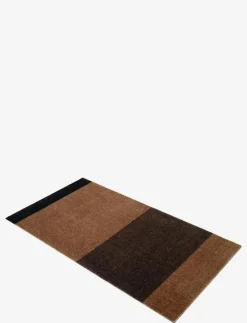 tica copenhagen Floormat/carpet cognac stripes 67x120 cm - Badrumsmatta| Mattor|Badrumstextilier