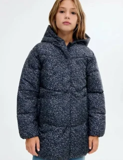 Barn Mango Jackor|Floral-print coat - Dunjackor & fodrade jackor