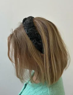 Kvinnor Becksöndergaard Håraccessoarer|Florian Wide Beaded Hairbrace - Hårband & Diadem