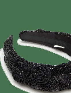 Kvinnor Becksöndergaard Håraccessoarer|Florian Wide Beaded Hairbrace - Hårband & Diadem