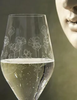 Frederik Bagger Glas|Flower Champagne - 2 pcs - Champagneglas