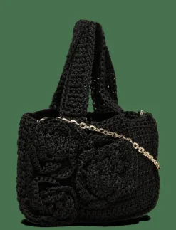 Kvinnor Mango Handväskor|Flowers crochet mini bag - Handväskor