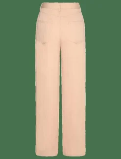 Kvinnor Mango Byxor|Flowy straight-fit trousers - Raka byxor