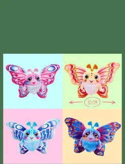 Simba Toys Fluffy Fly Butterfly Plush, - Mjukisdjur|Barn Gosedjur