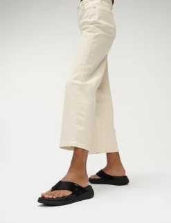 FitFlop F-MODE GO WEBBING FLATFORM STRAPPY FLIP-FLOPS - Sandaler|Kvinnor Flip Flops