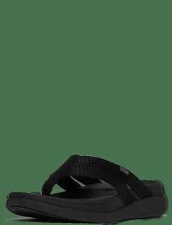 FitFlop F-MODE GO WEBBING FLATFORM STRAPPY FLIP-FLOPS - Sandaler|Kvinnor Flip Flops