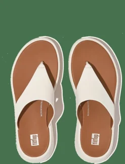 FitFlop F-MODE LEATHER FLATFORM TOE-POST SANDALS - Sandaler|Kvinnor Flip Flops