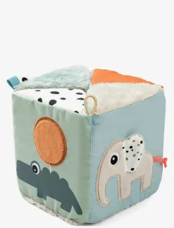 Done by Deer Fold-out sensory cube Deer friends - Interaktiva leksaker|Barn Babyleksaker|Babyleksaker
