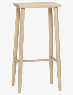 Hübsch Folk Bar Stool Natural - Stolar & pallar| Stolar & Pallar