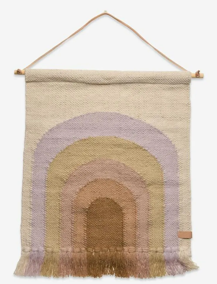 OYOY MINI Follow The Rainbow Mini Wall Rug - Väggdekor|Barn Inredning|Inredning