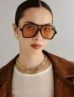 Le Specs FORTUNE TELLER - Square Frame|Kvinnor Solglasögon