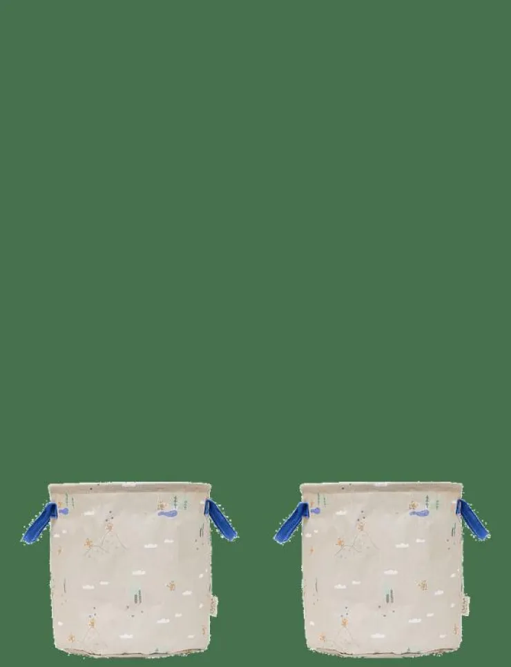 OYOY MINI Foxy Storage Basket Medium - Set of 2 - Förvaringskorgar|Barn Inredning|Inredning