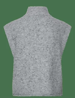 Kvinnor FREE/QUENT Västar|FQGRSNEMES-WAISTCOAT - Stickade västar