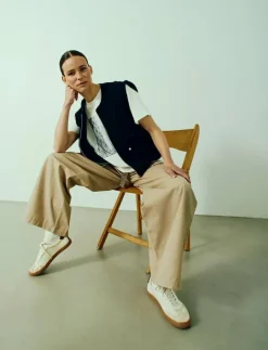 Kvinnor FREE/QUENT Västar|FQNANNI-WAISTCOAT - Stickade västar