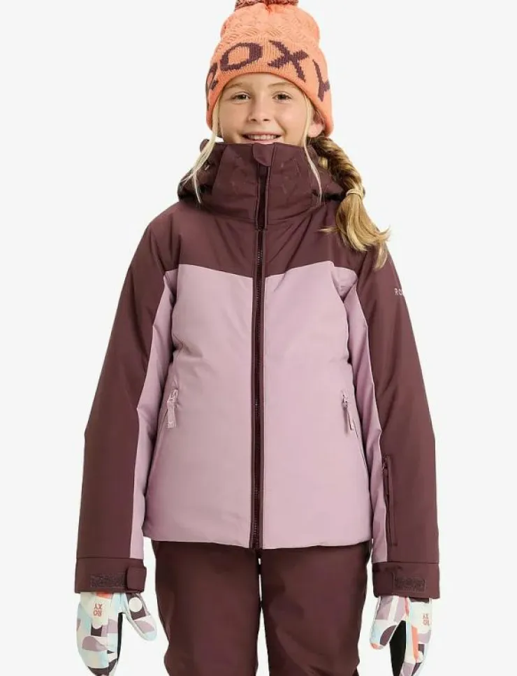 Roxy FREE JET BLOCK GIRL JK - Vinterjacka|Barn Vinterkläder
