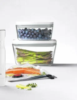 Zwilling Fresh & Save, Vakuum start set Glas Vit 7-delar - Vakuumpump| Köksmaskiner