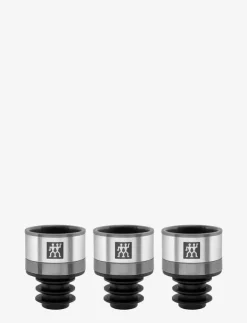Zwilling Fresh & Save, Vakuum vinförslutar set Grå - Vinöppnare & Korkskruvar| Drink & Bartillbehör