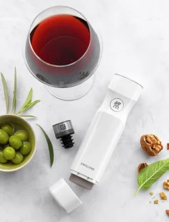 Zwilling Fresh & Save, Vakuum vinförslutare Grå - Vinöppnare & Korkskruvar| Drink & Bartillbehör