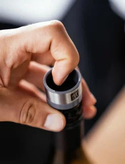 Zwilling Fresh & Save, Vakuum vinförslutare Grå - Vinöppnare & Korkskruvar| Drink & Bartillbehör