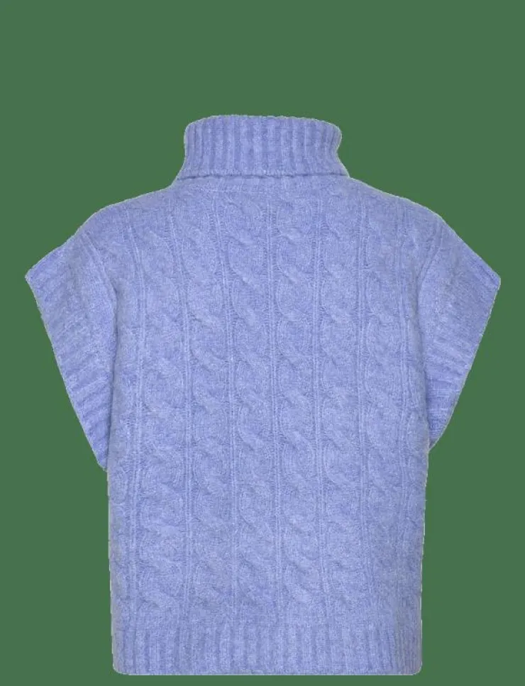 Lollys Laundry FresnoLL Knit Vest SL - Stickade västar|Kvinnor Västar